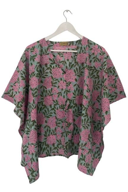 NEW! Block Print Kaftan Top No. 108