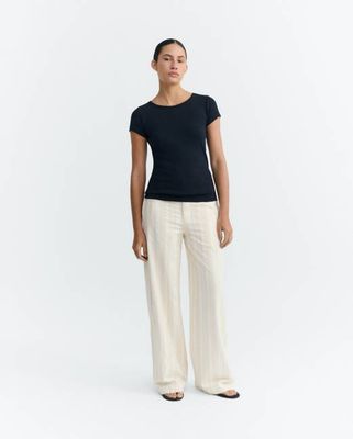 Mirna-R blue slim T-shirt