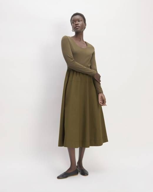 The Long-Sleeve Riviera Dress | Beech