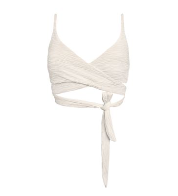 Jacquard Lin Bikini Top