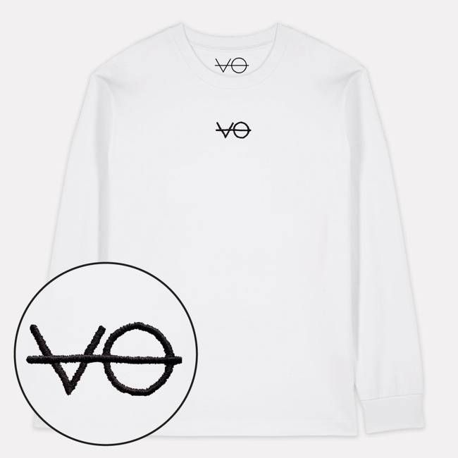 VO Embroidered Long Sleeve T-Shirt (Unisex)