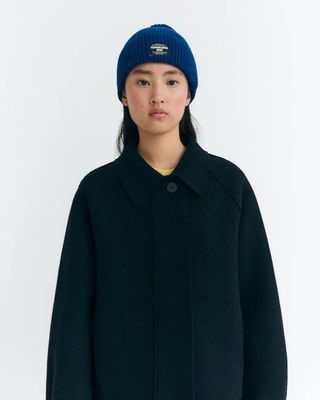 Blue wool Amor beanie