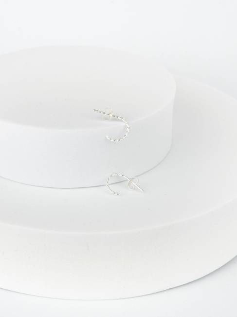 Creole gedreht SILBER - Fejn