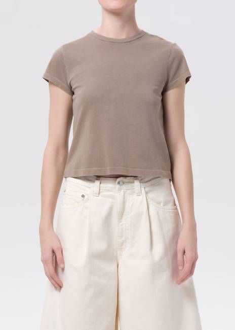 Adine Shrunken Tee in Trail