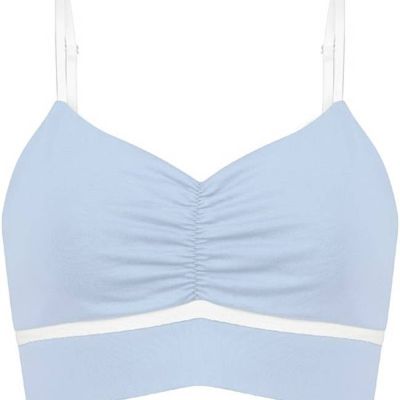 Bio Bustier Yoga lichtblau - kaufen