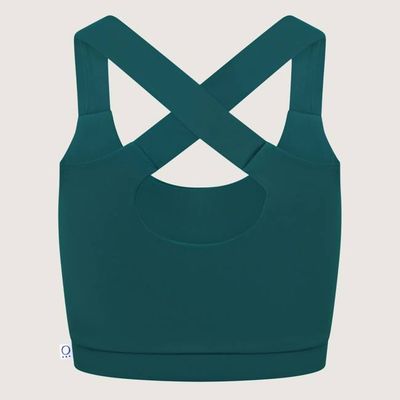 Recycling Bikini-Top Strongly smaragd (grün)