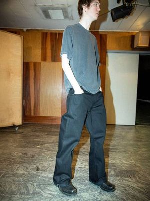 Loud Larry Space Black Selvage | Nudie Jeans