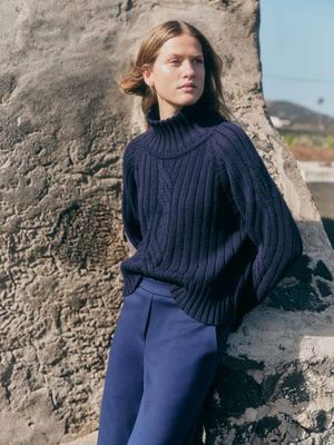 Rippenpullover Oversized (GOTS)