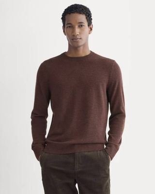 The Cashmere Crew | Heathered Mahogany