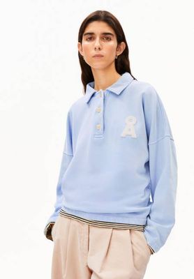 POLO SWEATSHIRT | soft blue