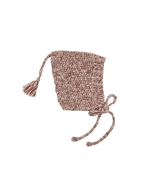 Alpaca Pixie Hat - clay /cloud