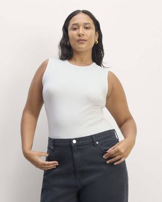 The Form Tank | White