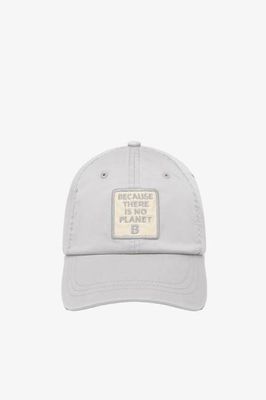 ECOALF GREY UNISEX CAP WITH PATCH