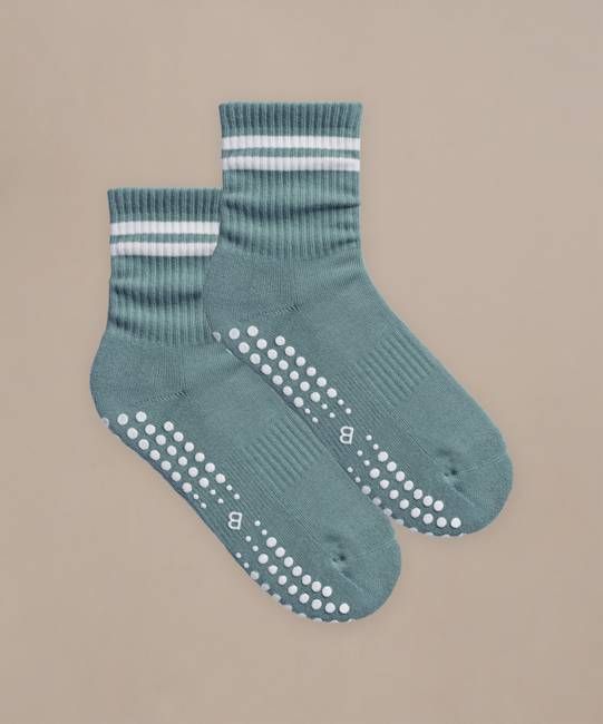 Pilates Grip Crew Socks - 1 pair