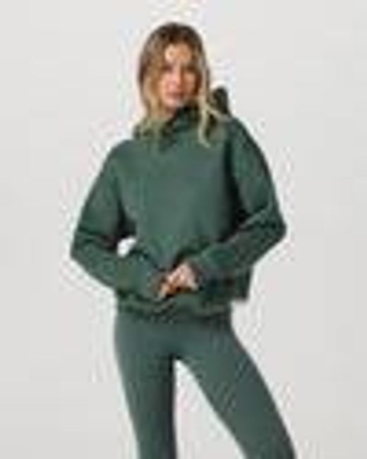 Restore Oversized Hoodie | Women's Agate Green Sweatshirt | Vuori