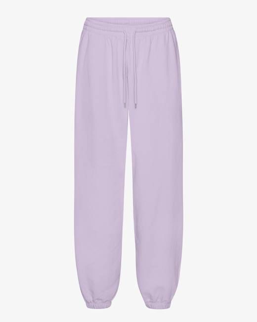 Organic Relaxed Sweatpants - Soft Lavender