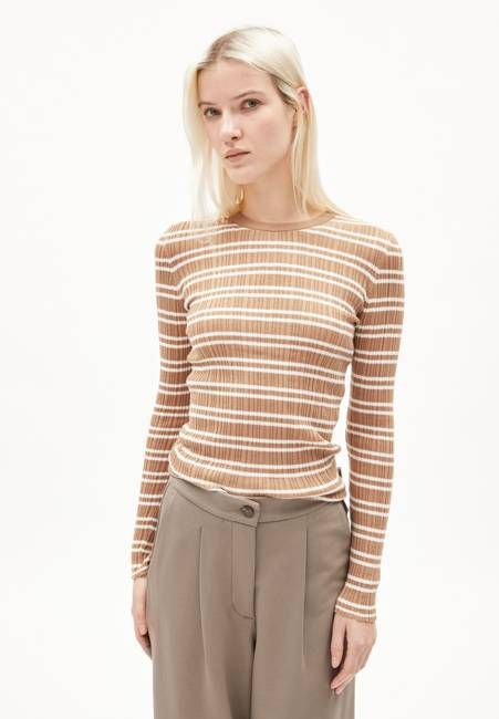 ALAANIA CHIFFRON STR| beige blond-light oatmilk