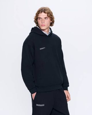 Mens 365 Midweight Hoodie—black