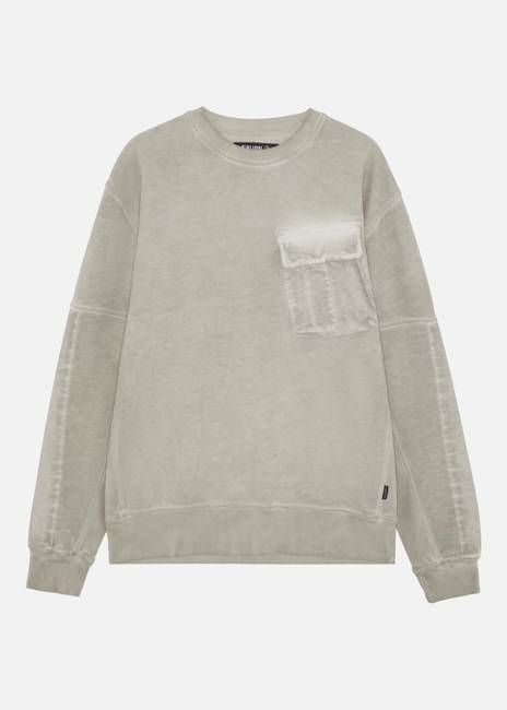 RELAXED CREW SWEAT OFF WHITE