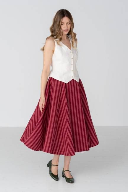 Wrap – Full-Circle Linen Skirt