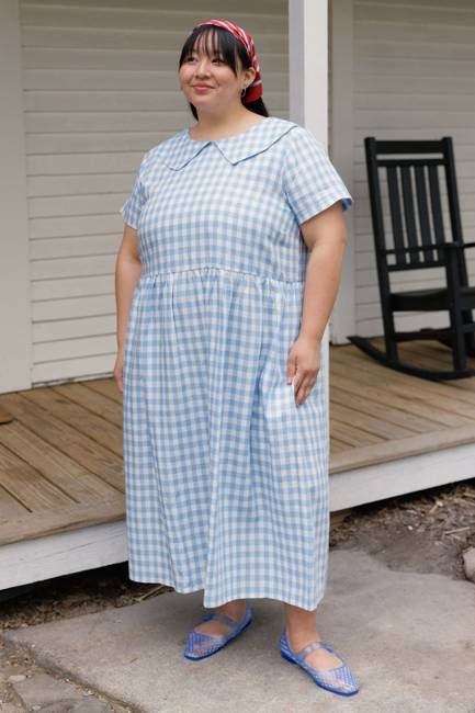 Homestead Collared Linen Dress