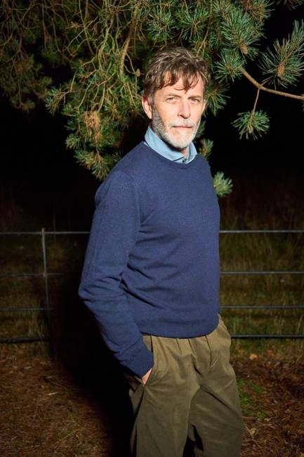 Recycled Wool Italian Navy Crew Neck Knit