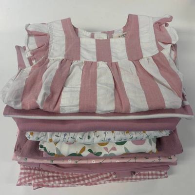 Musterpaket - Rosa, 2-3 Jahre (enthält 9 Stück) (enthält Kleider)