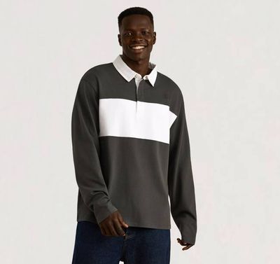 Casual Sport Long Sleeve Polo