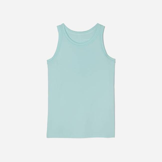 The Tank in Essential Cotton | Ice Blue