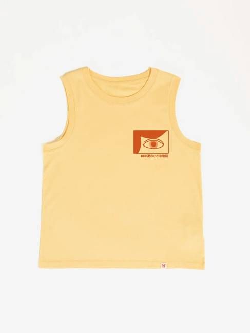 UMEKO WOMEN'S YELLOW TANK TOP