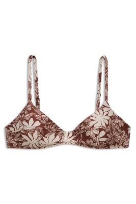Simone Retro Top in Flora