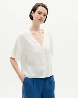White hemp Libelula blouse