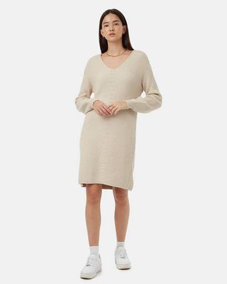 Highline V-Neck Sweater Dress