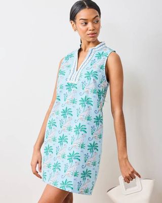 Leopard Mirage - Ocean View Shift - Oasis Sky