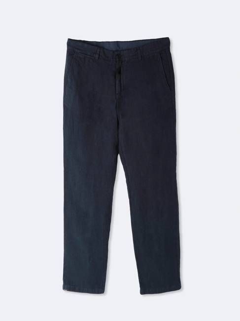 Linen Trousers Ilha Navy
