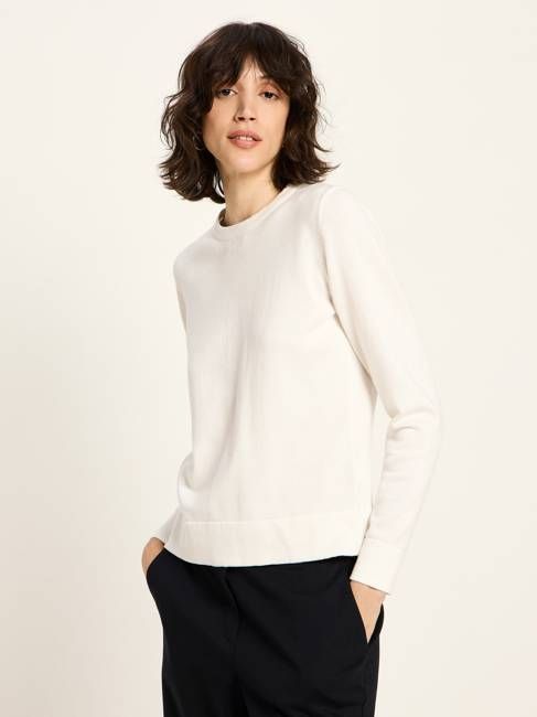 Rundhalspullover (GOTS)