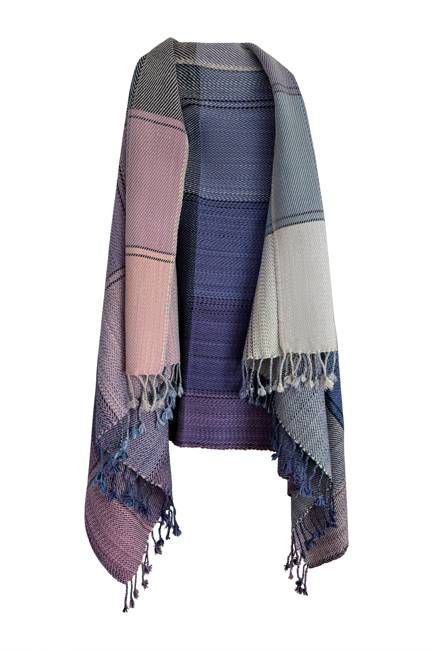 NEW! PLAID Wool Cape Serenity JULAHAS+