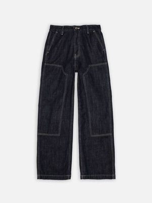 Wendy Double Knee Denim Pants Dark Blue | Nudie Jeans