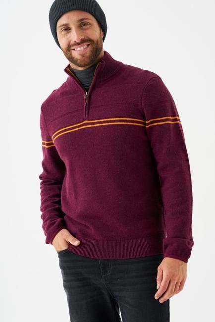 Dart Quarter Zip Sport Knit