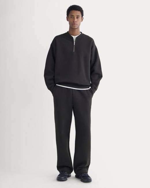 Luxe Fleece Pull-On Sweatpant | Black