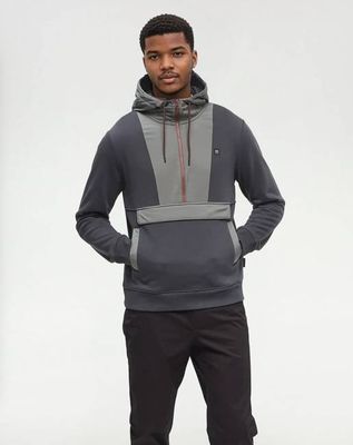 SeaFleece Contrast Anorak Hoodie