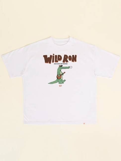 WILD RON MEN'S OVERSIZED T-SHIRT