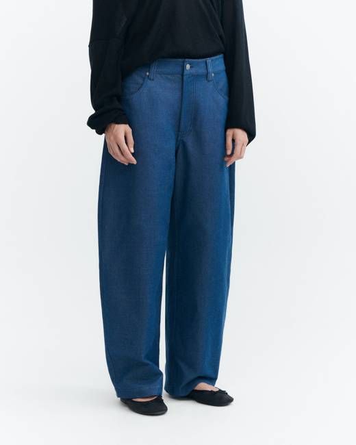 Thinking Mu Indigo Natural Dyes Marissa Barrel Jeans