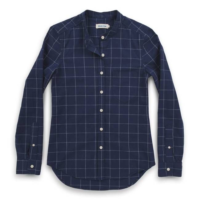 The Piper Shirt in Nautical Plaid