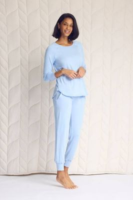 Relaxed Long Sleeve Top + Harem Pant