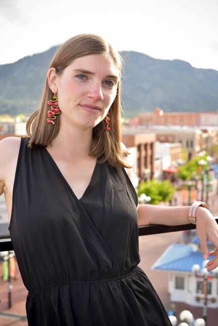 Statement Doodle Bead Earrings by Constance Wilde