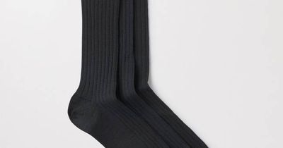 Black Merino Sock 3-Pack | Traceable Merino Wool | Asket