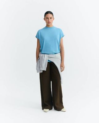 Volta light blue basic T-shirt