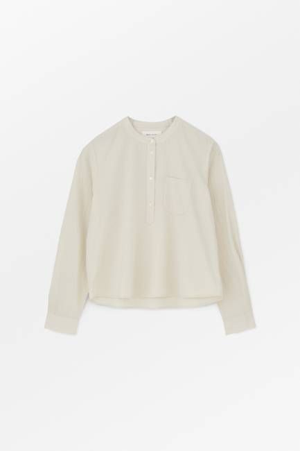 Agnes shirt - Light blue/White stripe