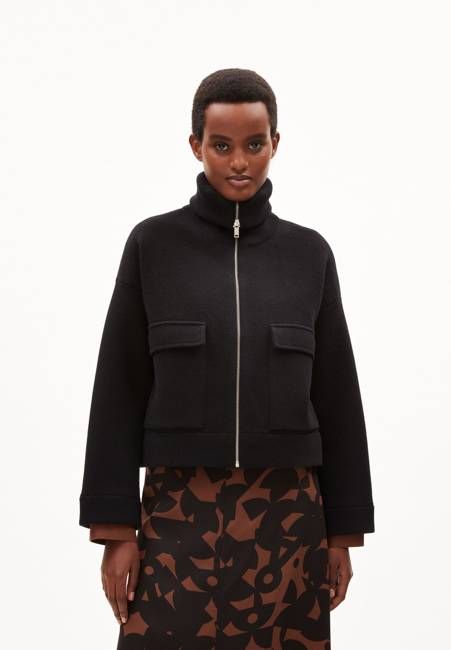 JOANIAAS KNIT JACKET | black-black